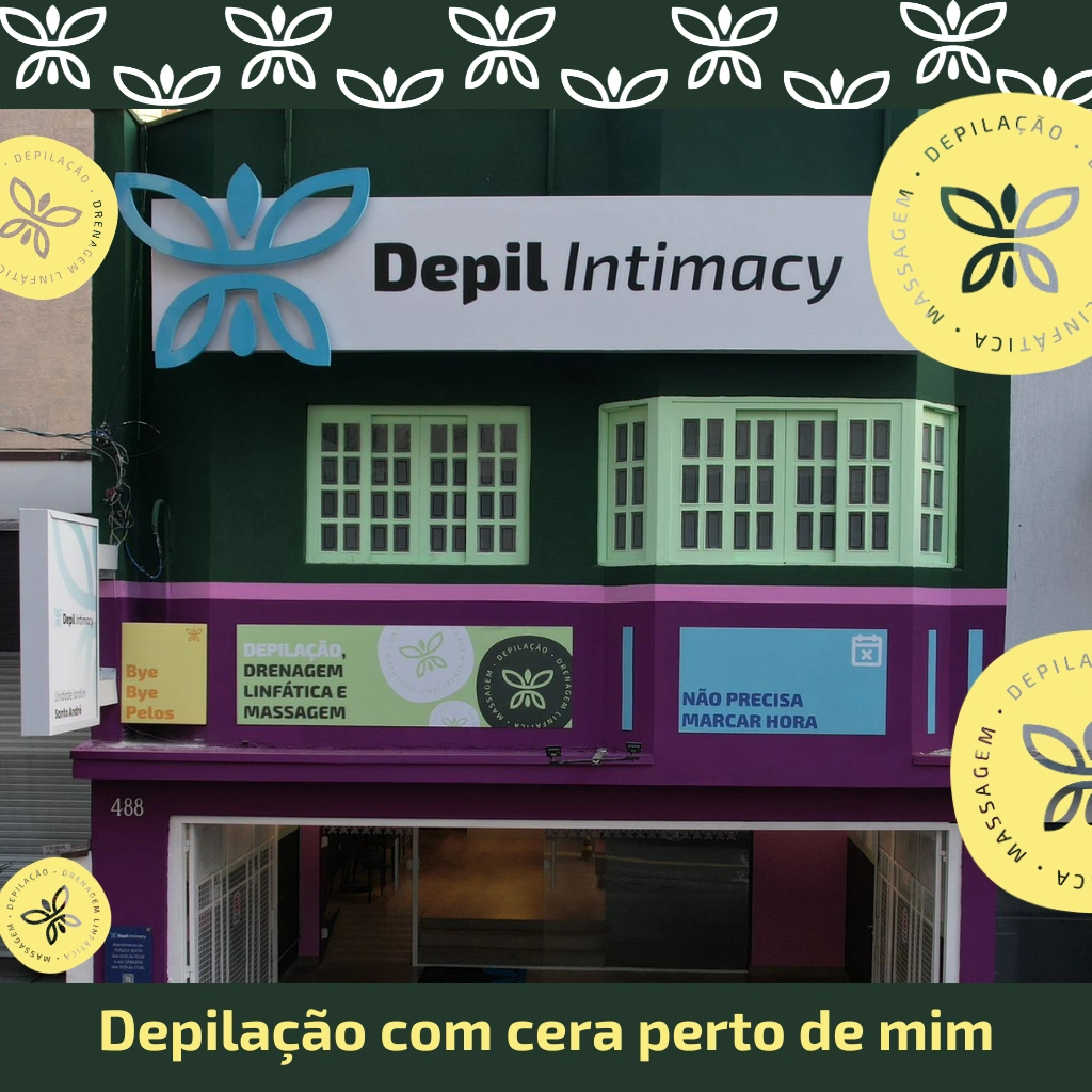 Depilação com cera perto de mim, em Santo André e São Caetano do Sul