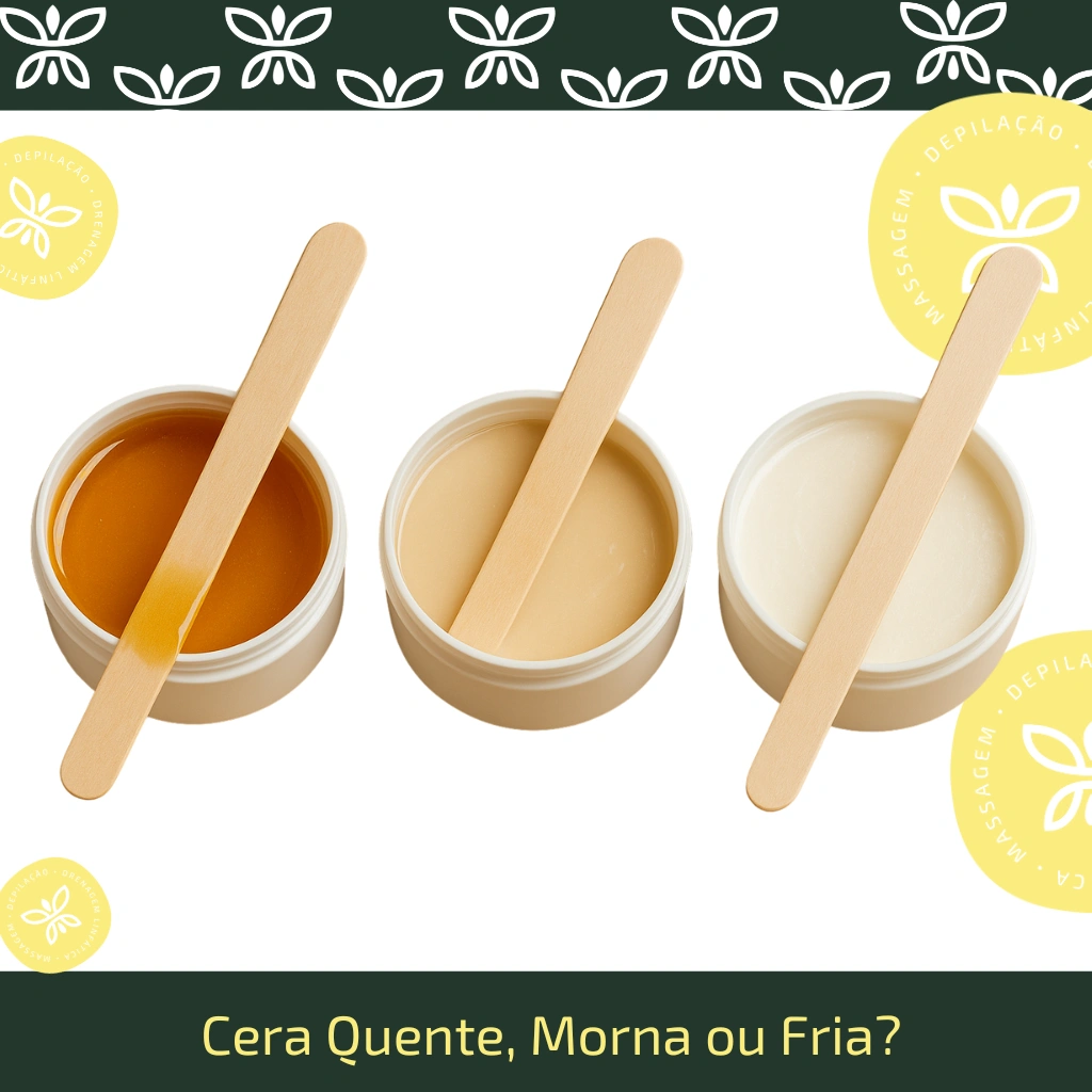 Cera Quente, Morna ou Fria